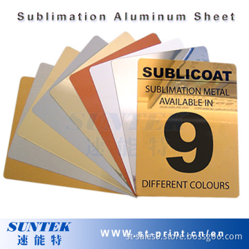 Blank Heat Transfer Sublimation Printing Aluminum Sheet